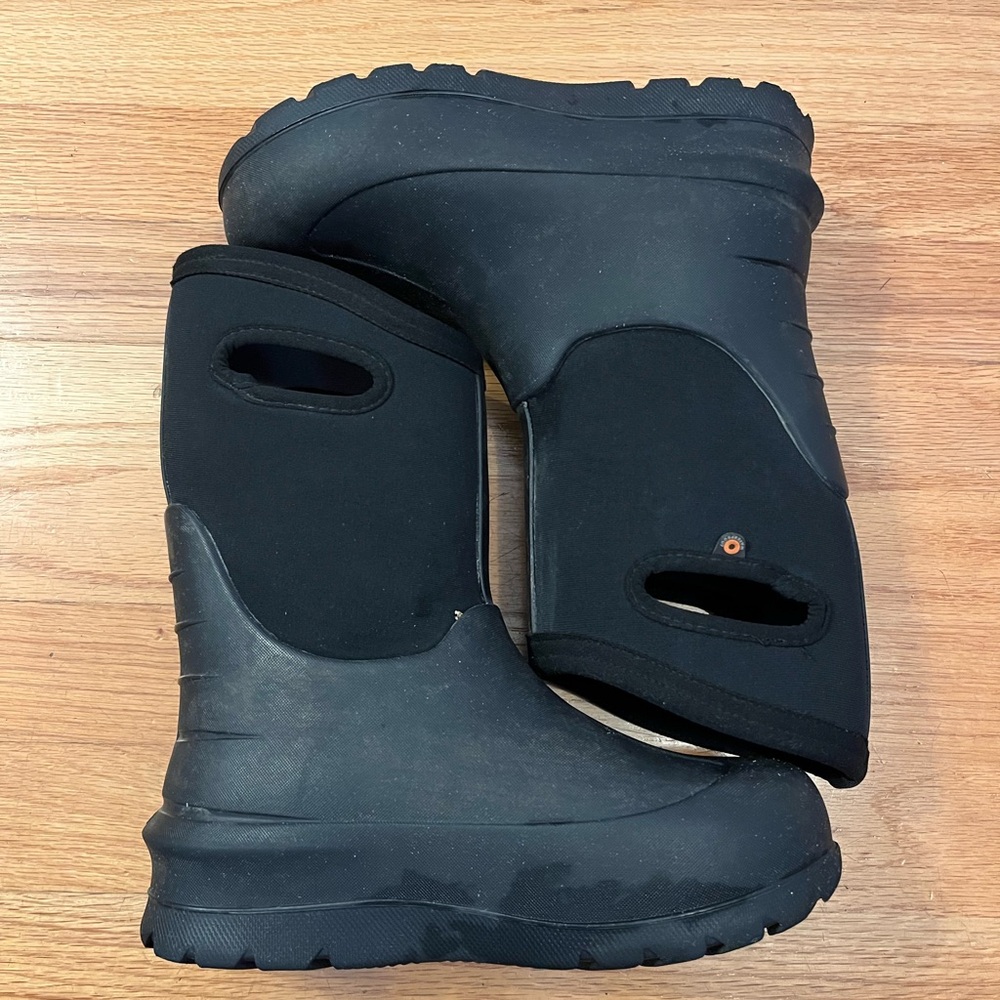 Bogs Kids Black Waterproof Boots